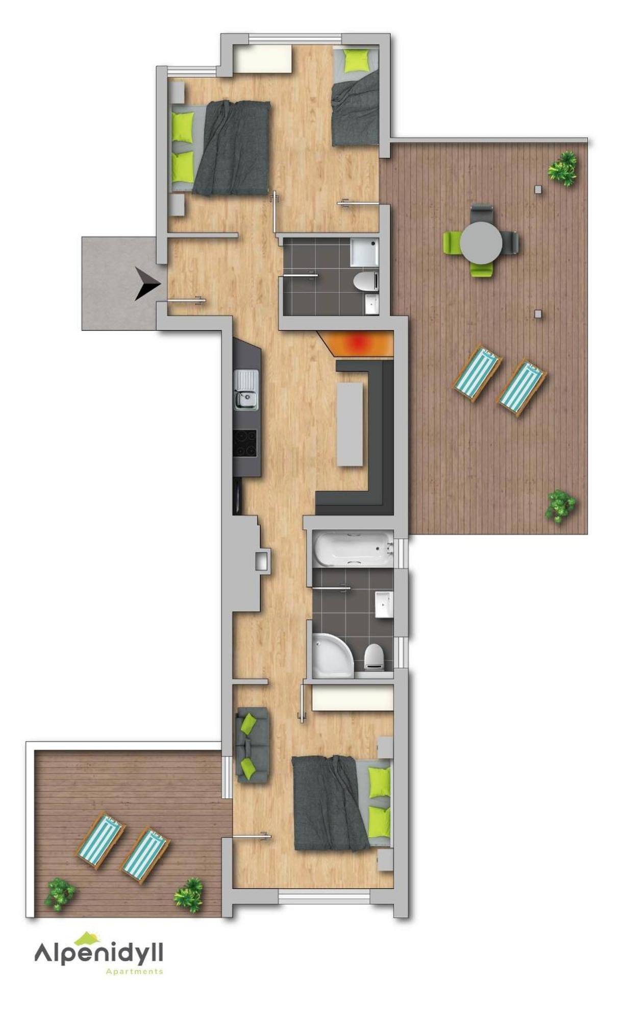 Bergidyll 5 By Alpenidyll Apartments Ramsau am Dachstein Ngoại thất bức ảnh